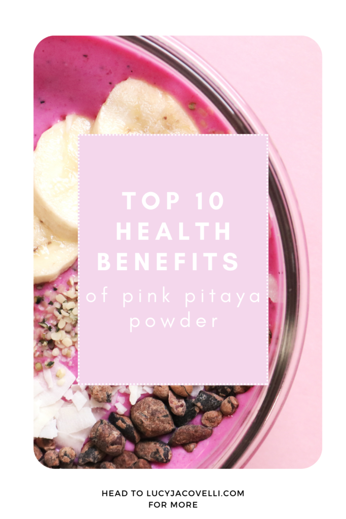 top 10 health benefits of pink pitaya powder